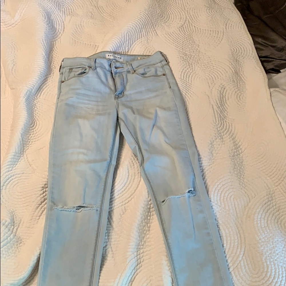 Bullhead Light Wash Skinny Jeans